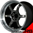 ADVAN Racing R6 20x9.5J 5H/114.3 +35 MHB マシニング&レーシングハイパーブラック