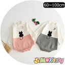 ★jimaxbaby福袋5点3680円★ 100cm 「メール便送料無料」 ベビーロンパース　猫柄　可愛い　女の子　オールインワン　ニット　簡単　春秋　ベビーオールインワン　ベビー服　子供服　女の子　長袖　可愛い　シンプル　新品