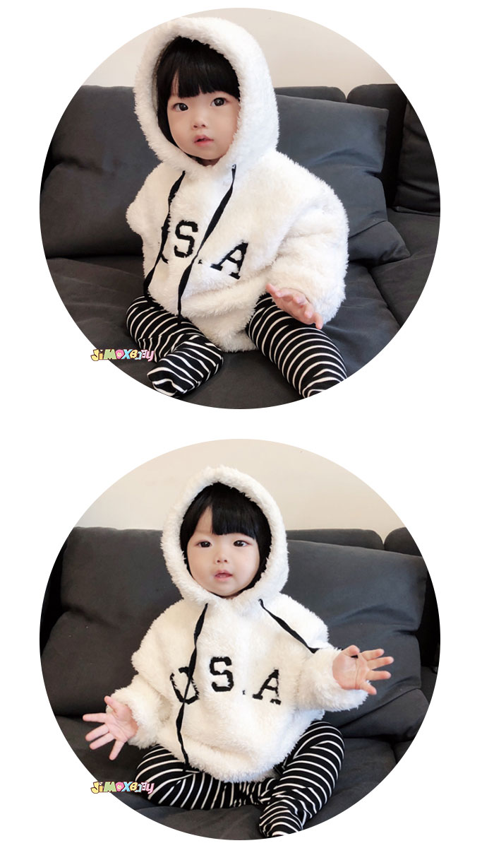 【即納】★jimaxbaby福袋5点5280円★60cm/90cm/100cm 送料無料「裏起毛ロンパース」...