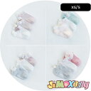 ★jimaxbaby福袋5点3680円★メール便対応可能　3足入り　リボン付き モチーフ　花モチーフ　ソックス　靴下　可愛い　フォーマル　秋春　可愛い　無地　女の子　 靴下　ベビー靴下　新生児 幼児 ソックス