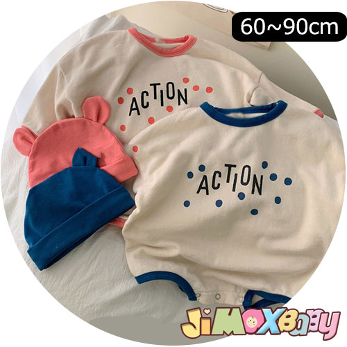 ★jimaxbaby福袋5点3680円★ 60cm/90cm ロンパース　ベビーロンパース 無地　オーバーサイズ　パーカー風ロンパース　オールインワン　簡単　夏　半袖　ベビーオールインワン　可愛い