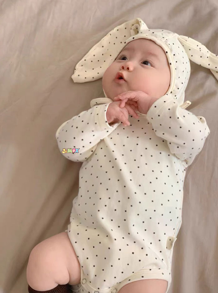 ★jimaxbaby福袋5点3680円★【即納】70cm/90cm 「メール便送料無料」ベビーロンパー...