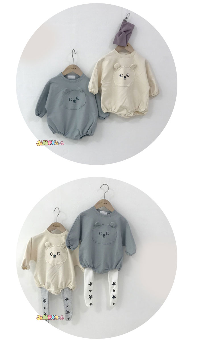 【即納】★jimaxbaby福袋5点5280円★60cm「メール便送料無料 「裏起毛ロンパース」ベ...