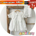 ★jimaxbaby福袋5点3680円★90cm/100cm ベビーワンピース　ベビードレス　帽子つき　布レース風　ホワイト　お宮参り 発表会 七五三 花柄 　結婚式 ベビーギフト/ベビー/乳児/ドレス/おしゃれ/オシャレ/かわいい/ノースリーブ