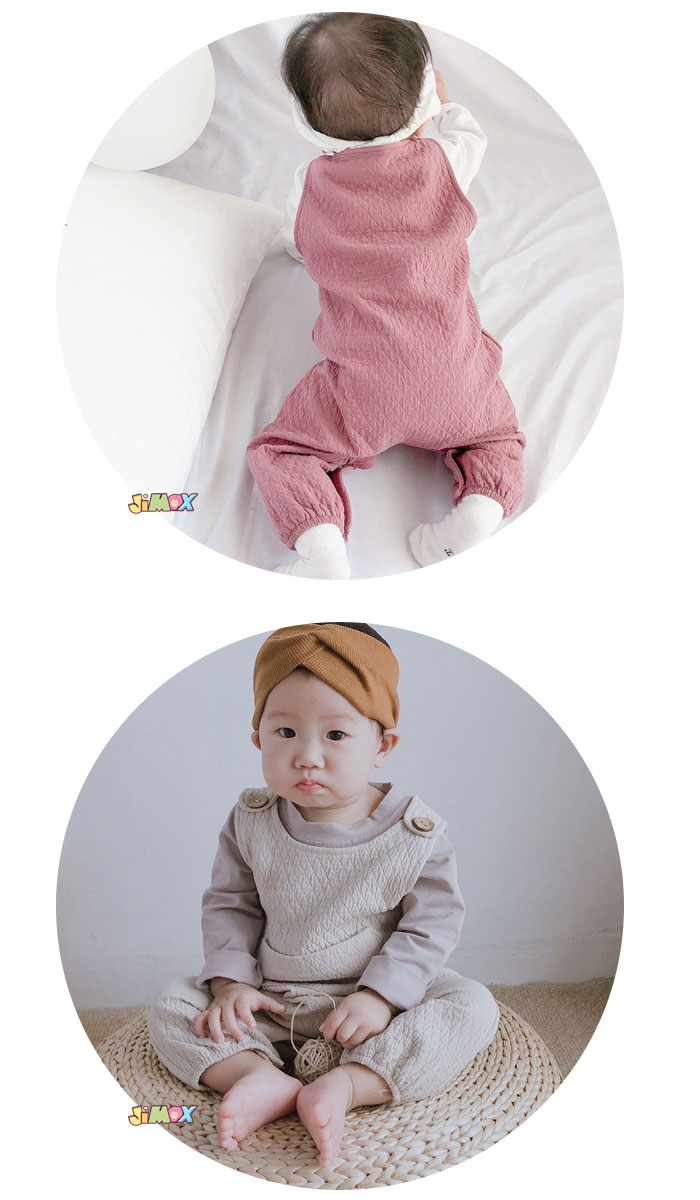 【即納】★jimaxbaby福袋5点5280円★ S/M/L「メール便送料無料」2点セット　ロンパース×Tシャツ　長丈　サロペット　オールインワイン　男の子　男女兼用　ベビー服　子供服 女の子　長袖　可愛い　シンプル　新品 tgb0606-10002415 JIMAXBABY(ジーマックスベビー) サンプル画像3