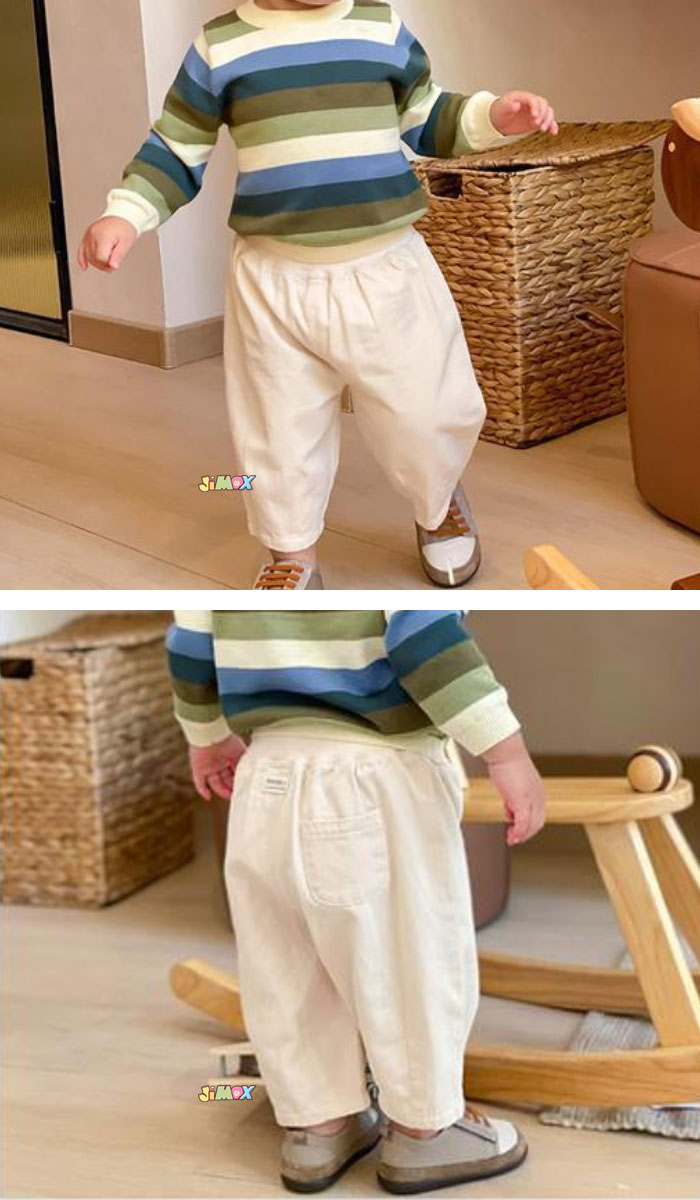 【即納】70cm/80cm/90cm/100cm 「ベビーボトムス」子どもパンツ　キッズパンツ　ベ...