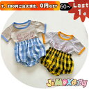 ★jimaxbaby福袋5点3680円★60cm/90cm/「メール便送料無料」2点セット　夏服　tシャツ×ショートパンツ　男の子　チェック　セットアップ　カジュアル　綿　シンプルなデザイン　可愛い　夏　トップス　ベビートップス　可愛らしさ満載　ベビー服　シンプル