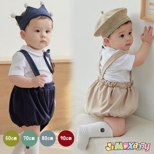 クーポン配布中♪60cm/70cm/80cm/90cm ベビー服 子供服 キッズ服 ベビーのサロベット パンツ ショートパンツ サロベット×Tシャツ ベビー服 夏 フォーマル服 結婚式 誕生日 出産祝い 合わせやすい ロンパース 赤ちゃん服 女の子 夏服 韓国子供服