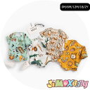 【即納】★jimaxbaby福袋5点3680円★60cm/70cm/80cm/90cm/100cm「メール便送料無料」ベビー服 オールインワン 動物の柄 ロンパ...