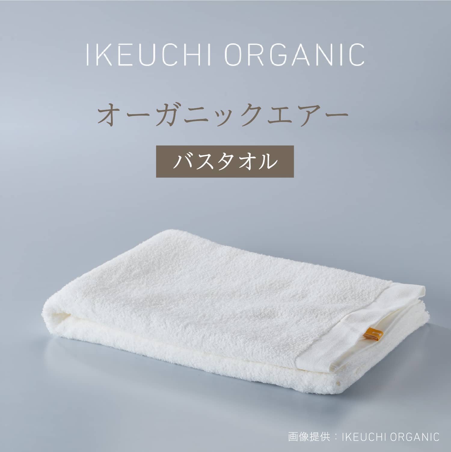 お買い物マラソンP3倍【オーガニック エアー バスタオル】イケウチオーガニック IKEUCHI 今治 タオル コットン 高級 自然 素材 おしゃれ ギフト 贈答 誕生日 出産 就職 結婚 引越し 新築 祝い 結婚記念日 父 母 敬老 新生活 軽い コンパクト 風呂 温泉 旅行 登山