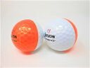 スリクソン Z-STARXV ディバイド 特Aランク　ZスターXV DIVIDE イエローホワイト オレンジホワイト ロストボール ゴルフボール  