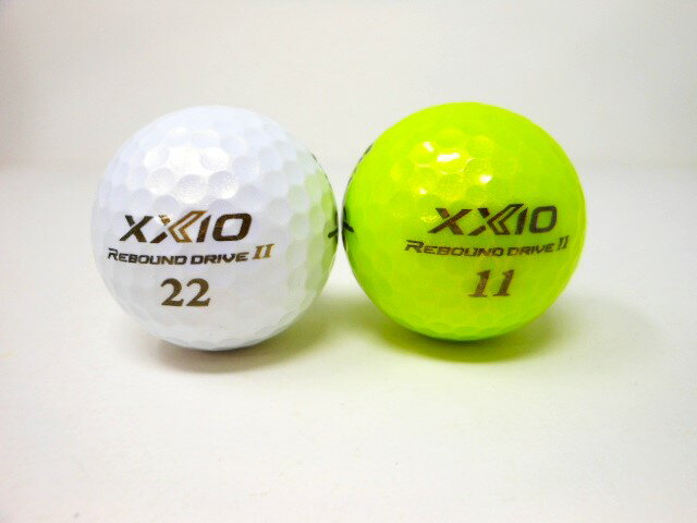 ゼクシオ XXIO リバウンドドライブ '23-'21 モデル混合 【特Aランク】 ロストボール ゴルフボール 【中古】【1球】REBOUND DRIVE　REBOUND DRIVE2