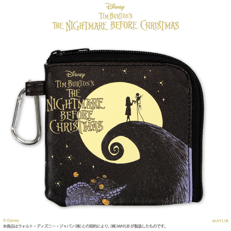 ナイトメアー・ビフォア・クリスマス カラビナ付きコインケース サンキューマート公式