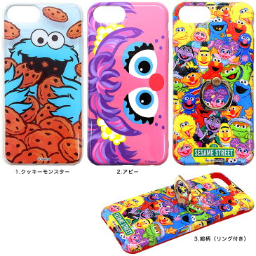 メール便OK1通180円 SESAME STREET セサミストリート コラボ iPhone6/6s/7/8 ケース サンキューマート//10