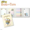 MINIONS Bob+Tim コラボ ブック型付箋