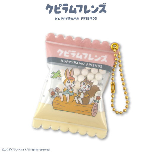 クピラムフレンズ コラボ パッケージ型キーホルダー クピラムフレンズ コラボ パッケージ型キーホルダー