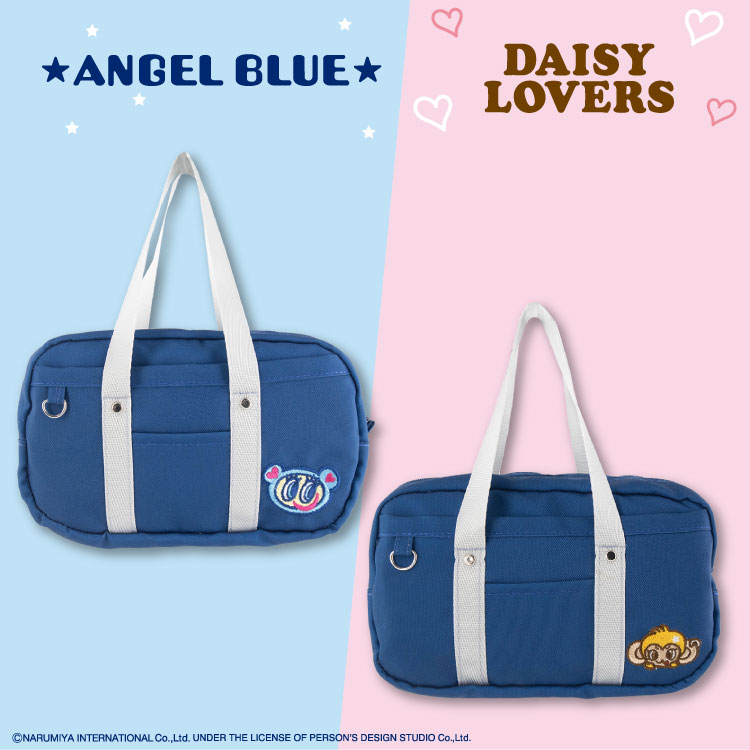 【期間限定P5倍】ANGEL BLUE　DAISY LOVERS コラボ スクバポーチ サンキューマート公式のサムネイル