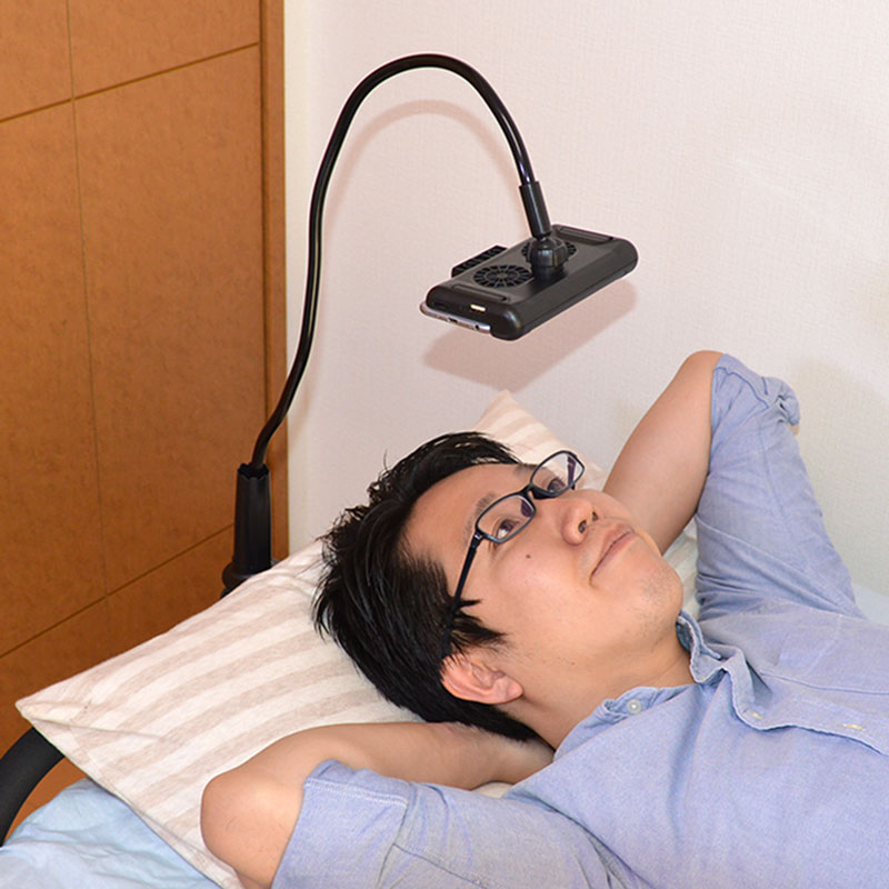 クランプ式スマホアーム 手ぶらでスマクール　GSNKSPCL　※日本語説明書付き　【16時締切...