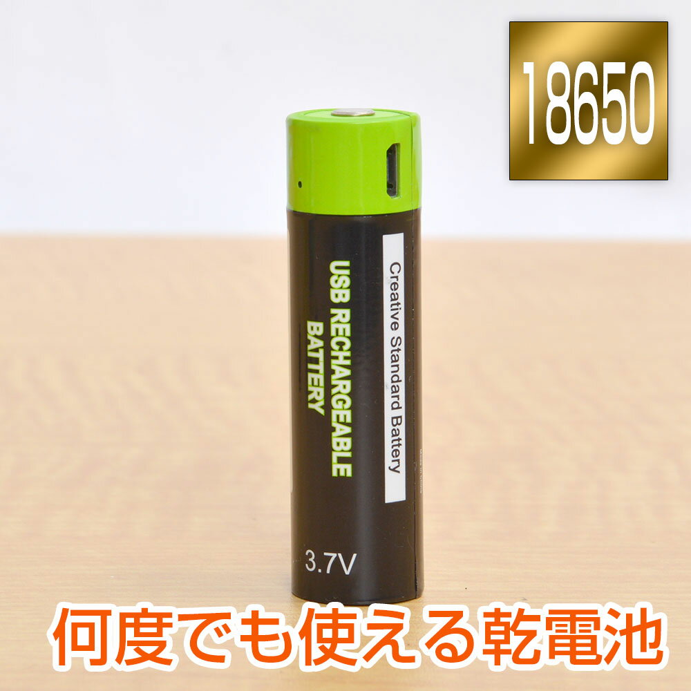 乾電池「充電器不要！USB充電できる乾電池」