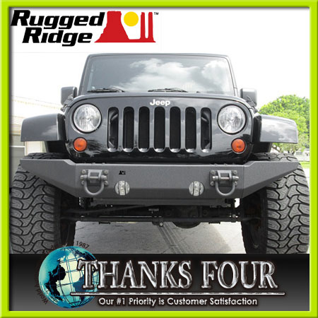 Rugged Ridge / ラギッドリッジXHD BUMPERフロントバンパー / ライトマウント※ ウインチマウント無しJeep JK WRANGLER / ジープ JKラングラーP/# RR11540.11