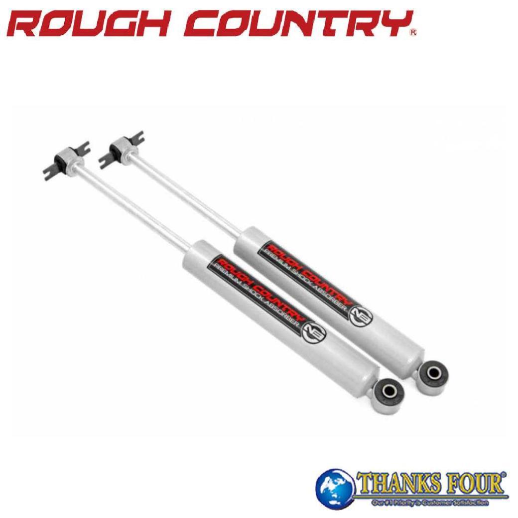 Rakuten - ROUGH COUNTRY ラフカントリーPremium N3 リアショックアブソーバー3.5〜5インチリフトアップ用JEEP JKラングラー 2007年〜2018年
