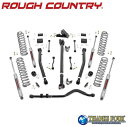 ROUGH COUNTRY ラフカントリー3.5インチリフトアップキット 左ハンドル用N3ショック/ロワーコントロールアーム付きJEEP JLラングラー ルビコン 4ドア 2018年~