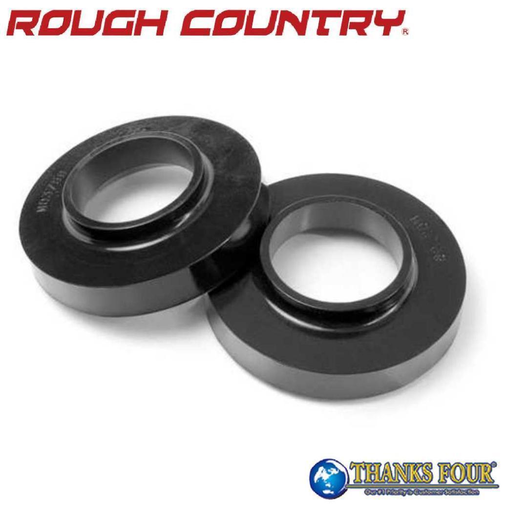 【ROUGH COUNTRY(ラフカントリー)正規輸入総代理店】19mm フロントコイルスプリングスペーサー 2個Jeep ジープ Wrangler ラングラー JK JL JT 2007年～現行