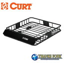 CURT カートルーフラック / ルーフキャリア丸形・楕円・四角全てのクロスバーに対応汎用