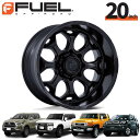 FUEL OFFROAD20インチアルミホイール 1本FC862 SCEPTER セプター ブラックアウト20×10J 6H 139.7 -18 CB106.1ハイラックス GUN125/150プラド/215サーフ/FJクルーザー/タコマオーバーフェンダー用 / FC862MX20106818N