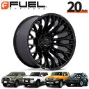 FUEL OFFROAD20インチアルミホイール 1本FC865 STRIKE ストライク ブラックアウト20×9J 6H 135 / 139.7 +1 CB106.1ハイラックス GUN125/150プラド/215サーフ/FJクルーザー/タコマオーバーフェンダー用 / FC865MX20906701