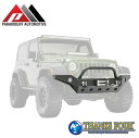 PARAMOUNT パラマウントフロントバンパー / フロントウインチバンパーセンサーホール付きJEEP JLラングラー JTグラディエーター 2018年〜個人...