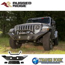 Rugged Ridge ラギッドリッジSpartan フロントウインチバンパー / フロントバンパーオーバーライダー付きJEEP JLラングラー/JTグラディ...