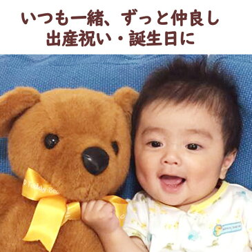 赤ちゃん 体重ベア「メイト」テディベア 1歳 誕生日プレゼント おしゃれ 出産祝い 男の子 女の子 かわいい ママへ 内祝い ハーフバースデー 一歳 初節句 節句 記念 記念品 孫 初孫 母の日 母の日ギフト 花以外 ぬいぐるみ ベア　ドール