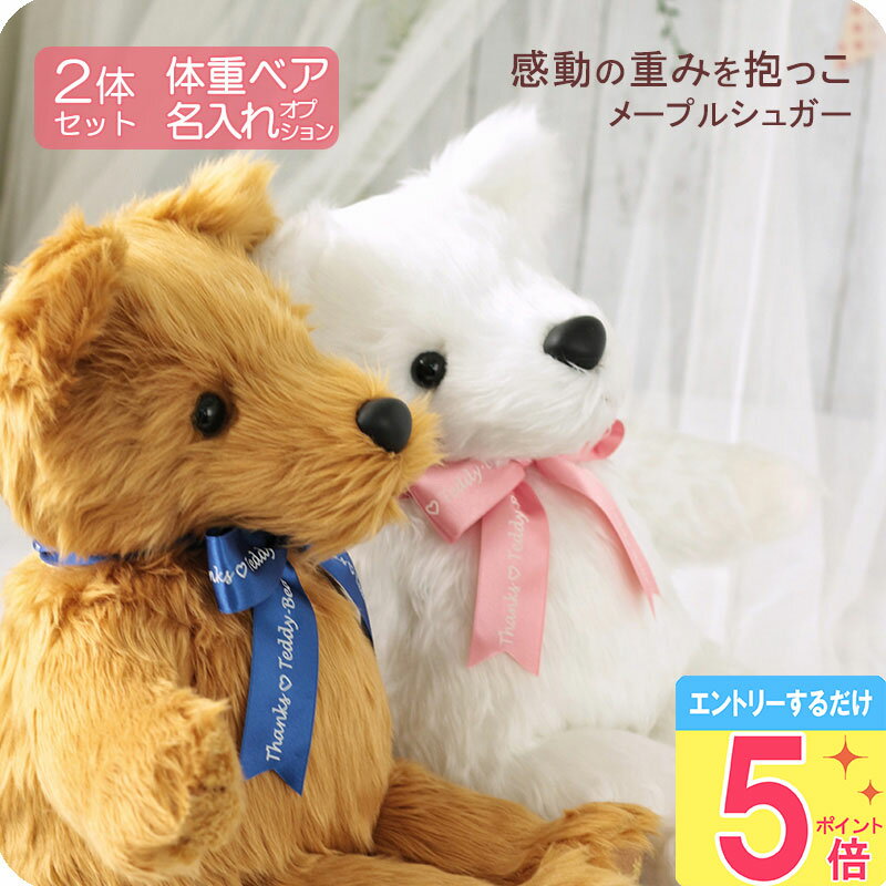 結婚式を彩るウェルカムベア｜新郎新婦への結婚祝いギフト