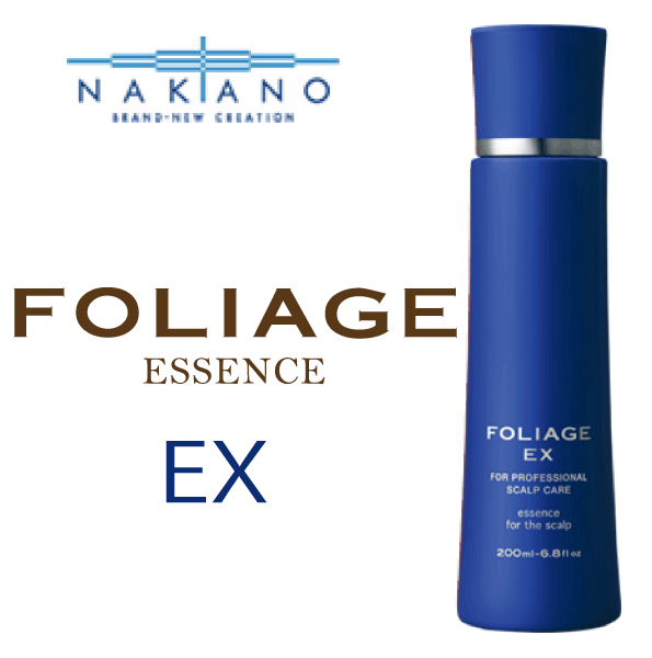 ■新商品■ナカノ フォリッジ FOLIAGE スキャルプエッセンス　BL　EX　200ml nakano 中野製薬　育毛剤