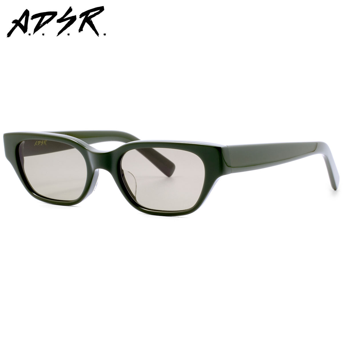 乐天商城 - A.D.S.R. VINCE 04 50.5 サングラス エーディーエスアール ADSR ヴィンス ビンス グリーン モスグリーン メンズ レディース 20252ND