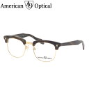 楽天メガネ・サングラスのThat’sアメリカンオプティカル Sirmont C2 51 メガネ American Optical AO サーモント ブロー 復刻 ブラウン ササ メンズ レディース