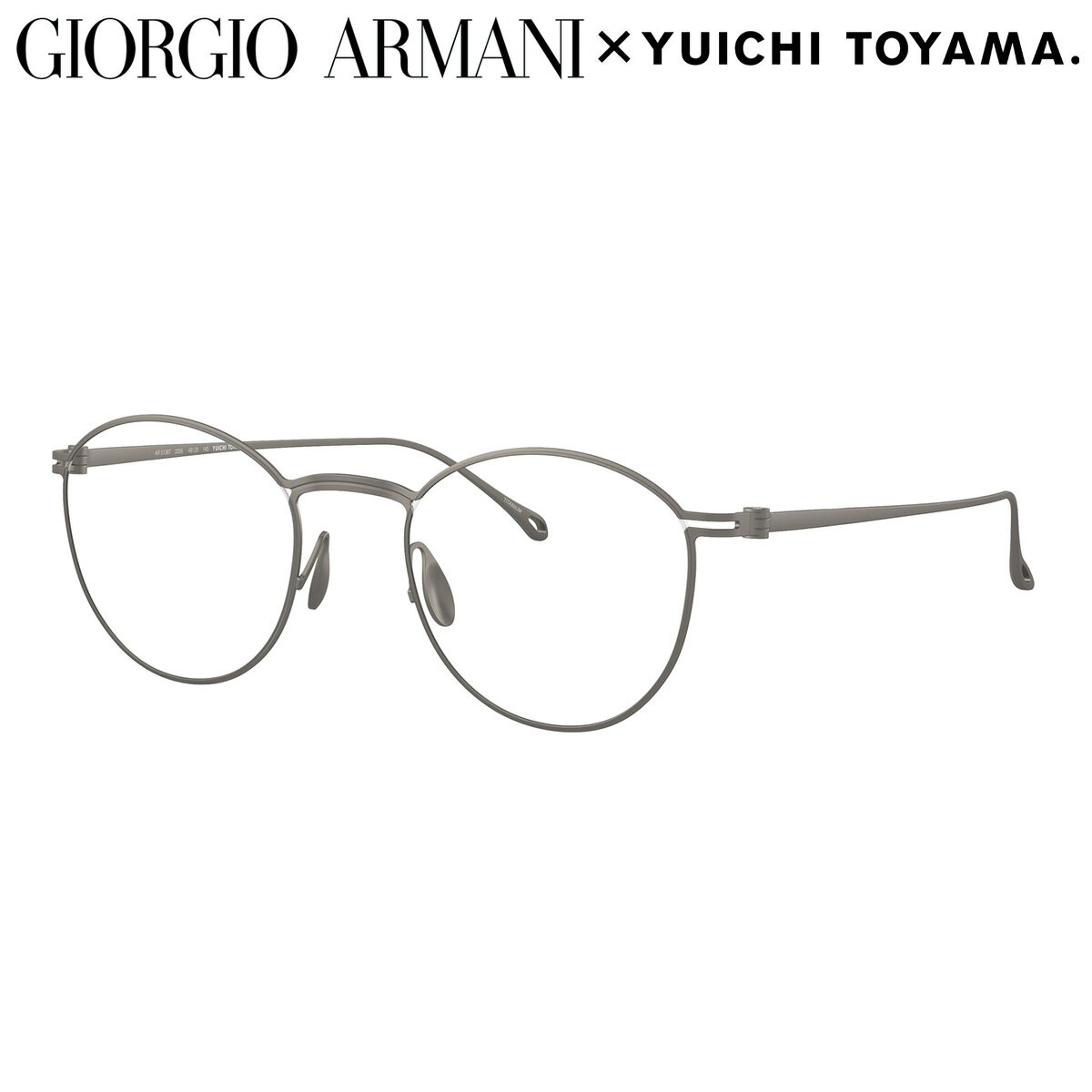 GIORGIO ARMANI AR5136T 3356 48 メガネ ジョルジオアルマーニ made in Japan 日本製 YUICHI TOYAMA 外山雄一 トヤマユウイチ メンズ レディース
