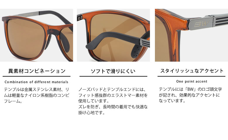 楽天市場】バニーウォーク BUNNY WALK サングラス BW-021 3F 57サイズ