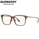 バーバリー BE2378F 3986 55 メガネ BURBERRY ELLIS エリス クリアブラウン Made in Itary TBワールドロゴ サステナブルコレクション メンズ レディース