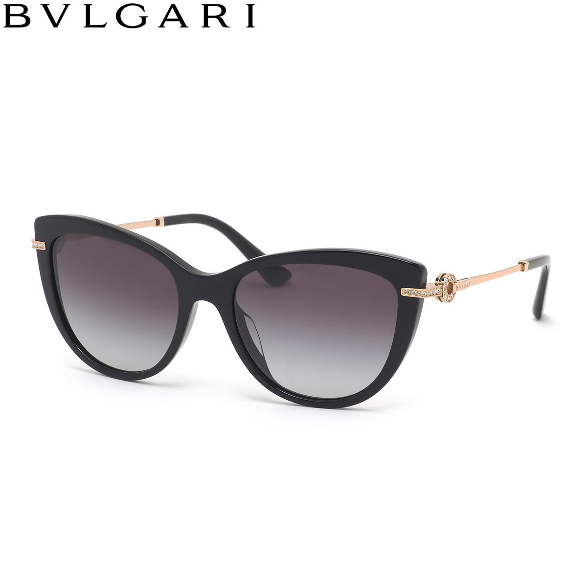 ブルガリ サングラス（レディース） ブルガリ BVLGARI サングラス BV8218BF 501/8G 55サイズ ラインストーン made in Italy レディース