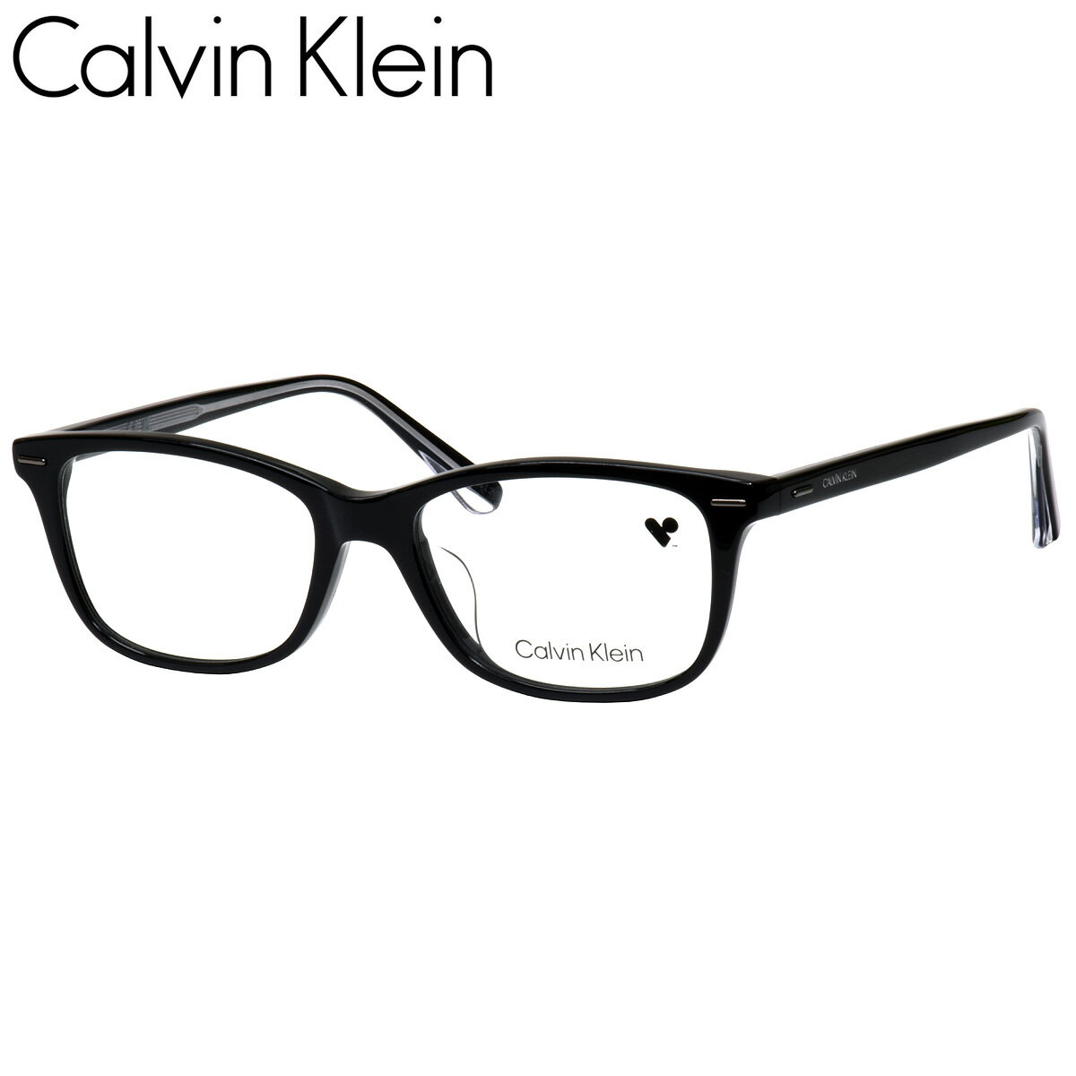 塑胶框 - カルバンクライン CK20551AN 010 53 メガネ Calvin Klein シンプル ビジネス メンズ レディース