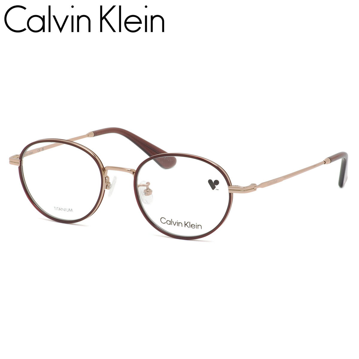 樂天商城 - カルバンクライン CK24121LB 601 50 メガネ Calvin Klein アジアンフィット メンズ レディース