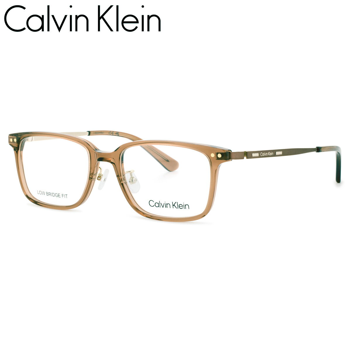 乐天商城 - カルバンクライン CK25529LB 200 51 メガネ Calvin Klein アジアンフィット メンズ レディース