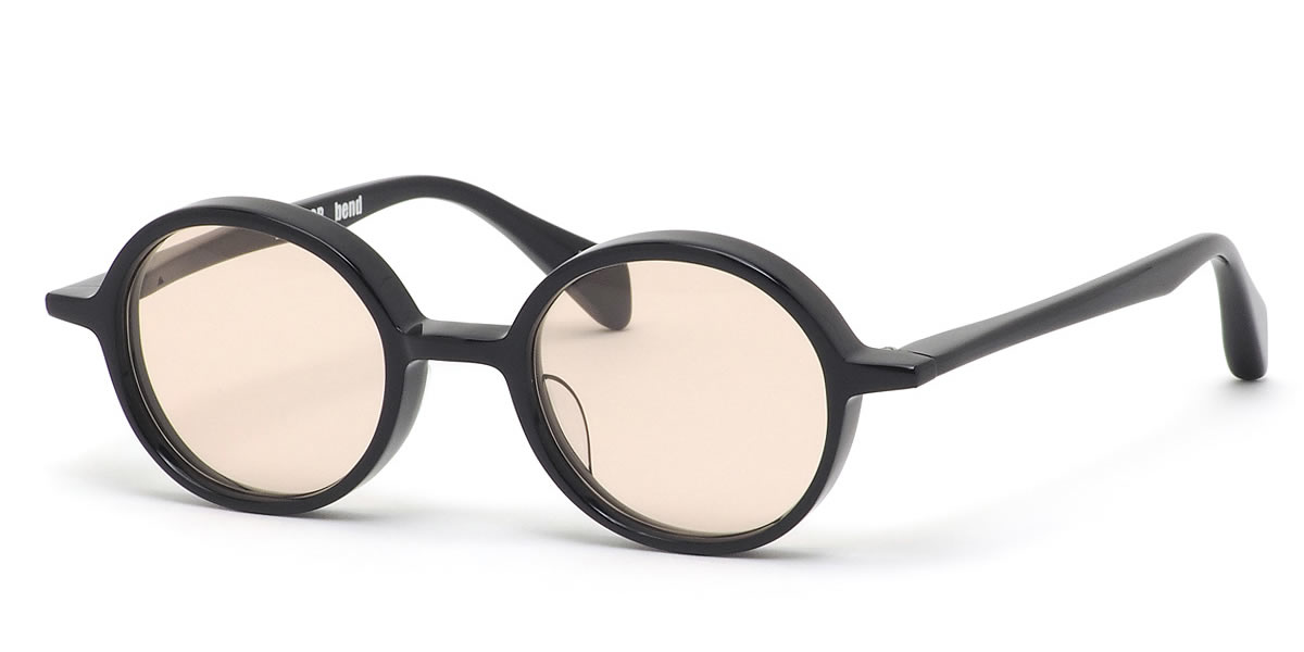 エフェクター bend BKBR 45サイズ サングラス EFFECTOR ベンド ラウンド 丸メガネ 日本製 メンズ レディース bend エフェクター ベンド レンズの加工