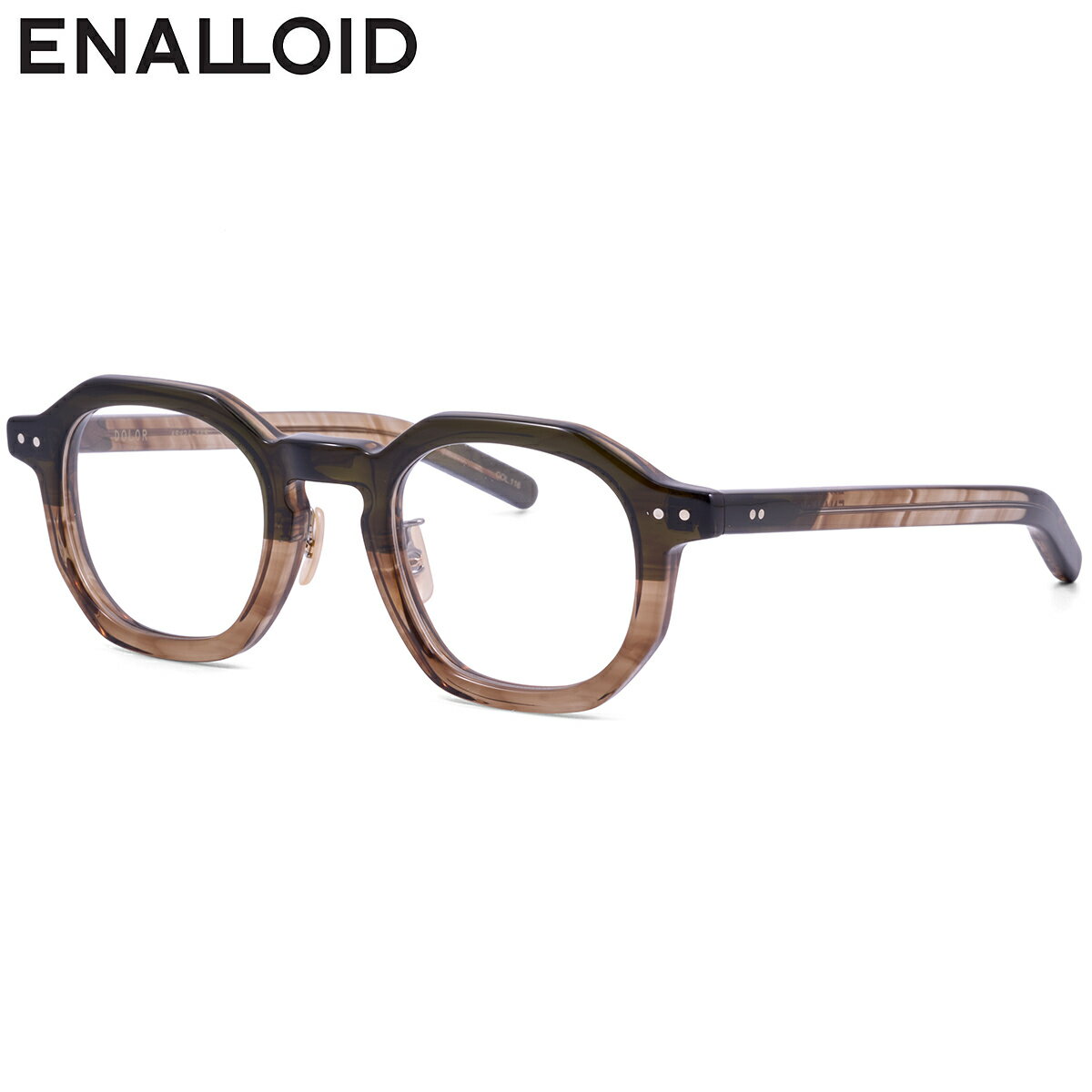 樂天商城 - エナロイド DOLOR 116 45 メガネ ENALLOID ドロール 日本製 国産 メイドインジャパン メンズ レディース