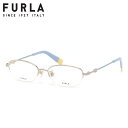 フルラ VFU796J 0I88 52 メガネ FURLA バレルシェイプ バレル ハーフリム ナイロール レディース