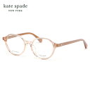 ケイトスペード KARLIE2/FJ 733 49 メガネ kate spade ローブリッジフィット ジャパンフィット レディース