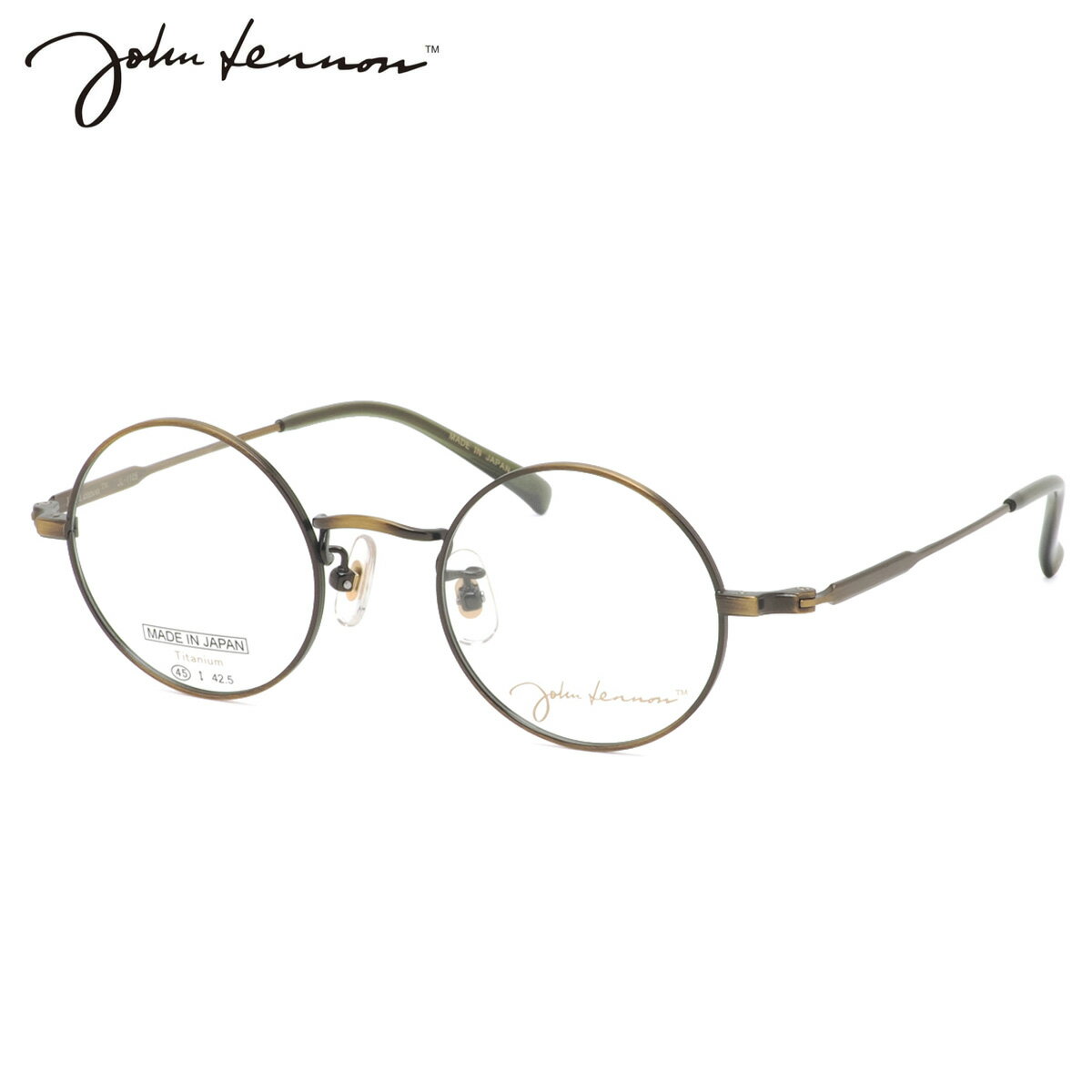 樂天商城 - ジョンレノン JL-1105 3 45 メガネ John Lennon 日本製 国産 丸眼鏡 メンズ レディース