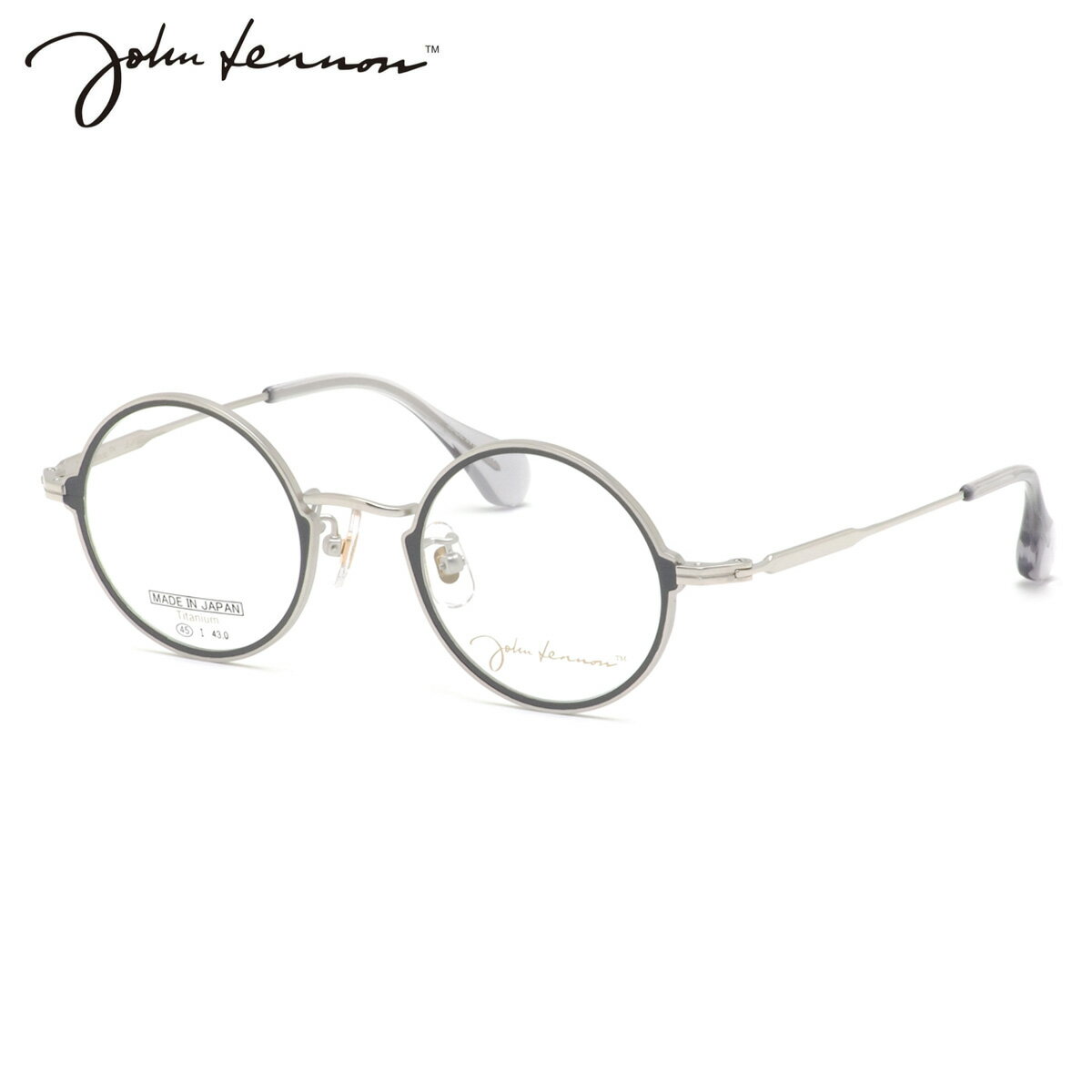 ジョンレノン JL-P307 3 45 メガネ John Lennon プレミアム 日本製 国産 ビートルズ オノヨーコ 丸眼鏡 メンズ レディース